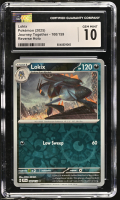 Lokix 2025 Pokemon Journey Together #100/159 (CGC 10) at PristineAuction.com