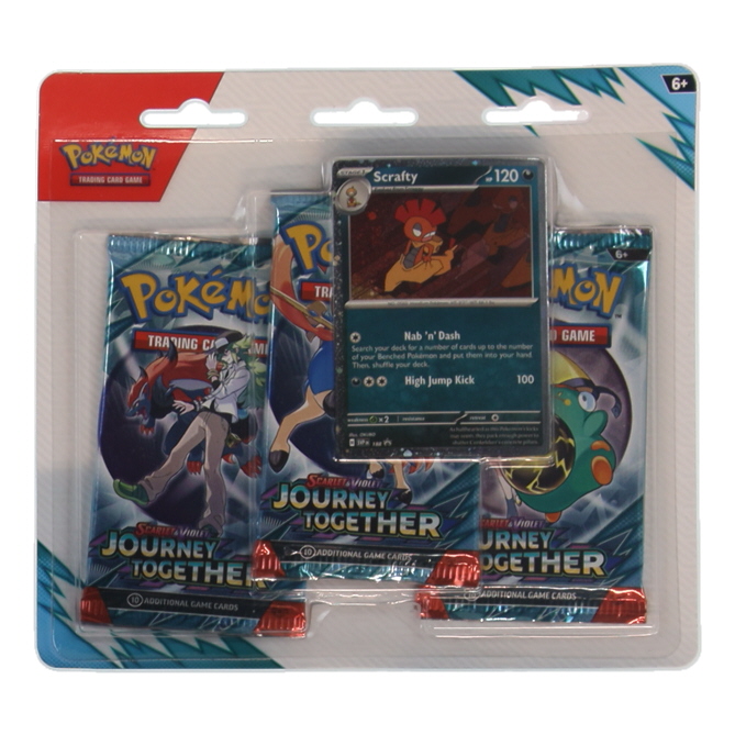 Pokemon Scarlet & Violet Journey Together 3-Pack Blister at PristineAuction.com Pokemon Scarlet & Violet Journey Together 3-Pack Blister at PristineAuction.com