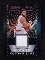 Stephen Curry 2024-25 Panini Obsidian Cutting Edge Memorabilia #16 #016/249 at PristineAuction.com