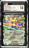 Hop's Zacian Ex 2025 Pokemon Journey Together #111/159 (CGC 10) at PristineAuction.com