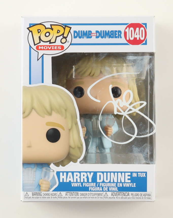 Jeff Daniels Signed "Dumb & Dumber" #1040 Harry Dunne in Tux Funko Pop! Vinyl Figure (PSA) at PristineAuction.com Jeff Daniels Signed "Dumb & Dumber" #1040 Harry Dunne in Tux Funko Pop! Vinyl Figure (PSA) at PristineAuction.com