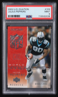 Julius Peppers 2002 Upper Deck Ovation #109 RC #993/1985 (PSA 9) at PristineAuction.com