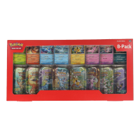Costco Prismatic Evolutions 8-Pack Mini Tins at PristineAuction.com