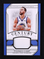 Stephen Curry 2018-19 Panini National Treasures Century Materials #24 #22/99 at PristineAuction.com