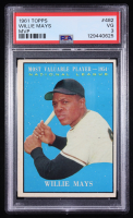 Willie Mays 1961 Topps #482 MVP (PSA 3) at PristineAuction.com