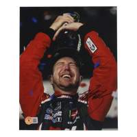 Kurt Busch Signed NASCAR 8x10 Photo (Beckett) at PristineAuction.com
