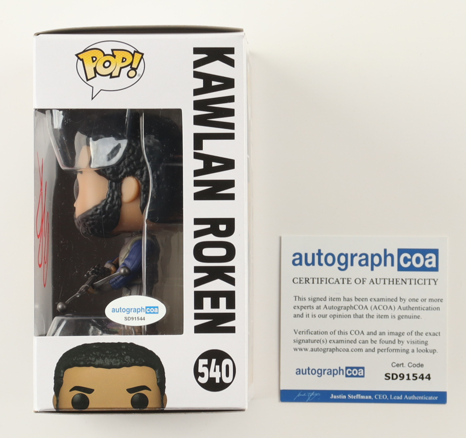 O'Shea Jackson Jr. Signed "Star Wars" #540 Kawlan Roken Bobble-Head Funko Pop! Vinyl Figure (ACOA) at PristineAuction.com O'Shea Jackson Jr. Signed "Star Wars" #540 Kawlan Roken Bobble-Head Funko Pop! Vinyl Figure (ACOA) at PristineAuction.com