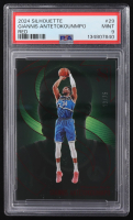 Giannis Antetokounmpo 2024-25 Panini Silhouette Red #29 #13/75 (PSA 9) at PristineAuction.com