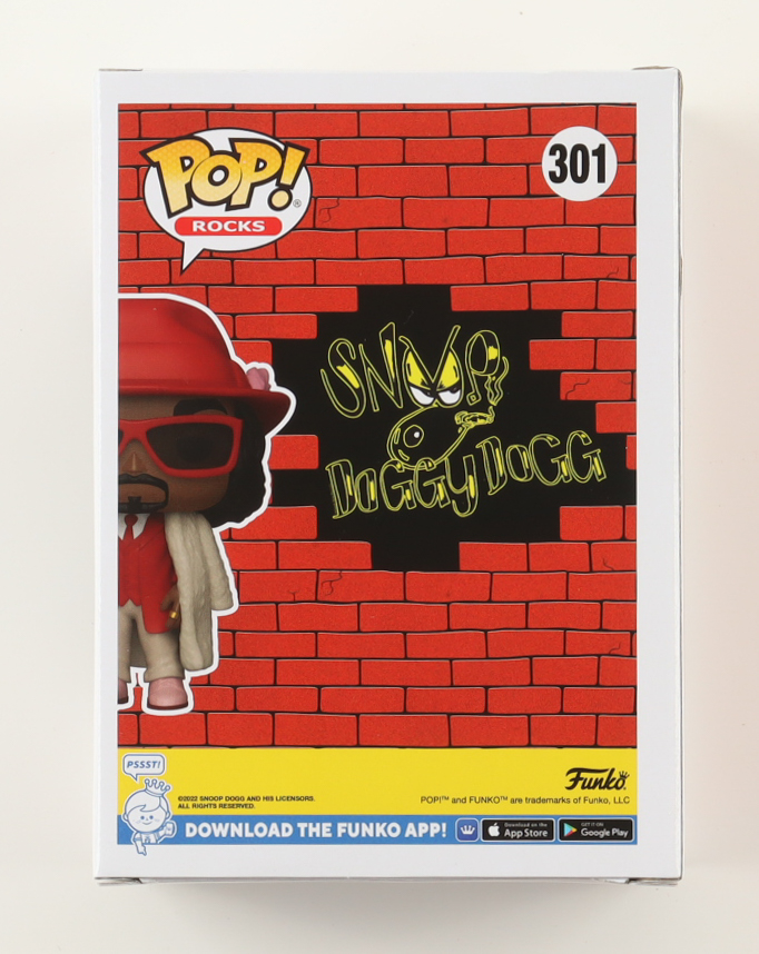 Snoop Dogg Signed #301 Funko Pop! Vinyl Figure (JSA) at PristineAuction.com Snoop Dogg Signed #301 Funko Pop! Vinyl Figure (JSA) at PristineAuction.com