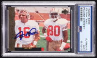 Joe Montana Signed 1995 Upper Deck Joe Montana | Jerry Rice Box Set #44 (PSA) at PristineAuction.com
