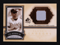 Cal Ripken Jr. 2005 SP Legendary Cuts Classic Careers Material #CR Jersey at PristineAuction.com
