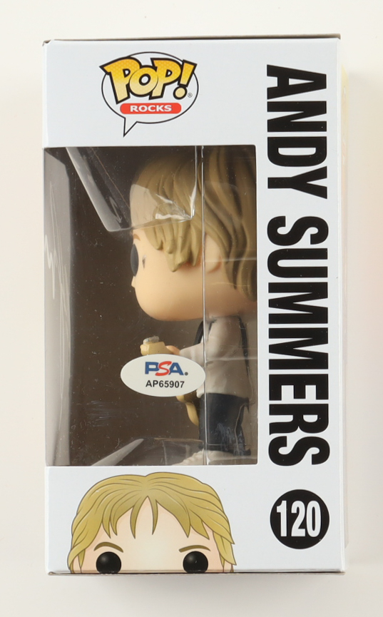 Andy Summers Signed "The Police" #120 Funko Pop! Vinyl Figure (PSA) at PristineAuction.com Andy Summers Signed "The Police" #120 Funko Pop! Vinyl Figure (PSA) at PristineAuction.com