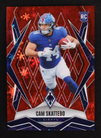 Cam Skattebo 2025 Panini Phoenix Red Winter #168 #063/399 RC at PristineAuction.com