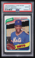 Dwight Gooden 1990 Baseball Card Boom Hand Cut Replica Card #2 (PSA 10) at PristineAuction.com