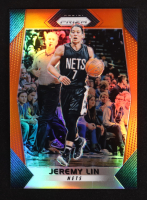 Jeremy Lin 2017-18 Panini Prizm Prizms Orange #151 #38/49 at PristineAuction.com
