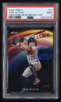 Jose Altuve 2025 Finest Creators Blue Refractors #C7 #26/99 (PSA 9) at PristineAuction.com