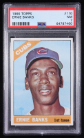 Ernie Banks 1966 Topps #110 (PSA 7) at PristineAuction.com