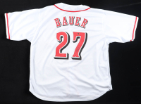 Trevor Bauer Signed Jersey (Wilder Tag) at PristineAuction.com