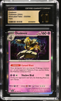 Dusknoir 2024 Pokemon Shrouded Fable #020/064 (CGC PRISTINE 10 | Black Label) at PristineAuction.com
