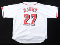 Trevor Bauer Signed Jersey Inscribed "2020 NL CY Young" (Wilder Tag) at PristineAuction.com