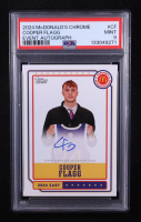Cooper Flagg 2024 Topps McDonald's All American Event Autographs #EACF RC (PSA 9) at PristineAuction.com