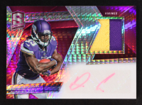 Dalvin Cook 2017 Panini Spectra Aspiring Patch Autographs Neon Pink #APA-DC RC #04/15 at PristineAuction.com