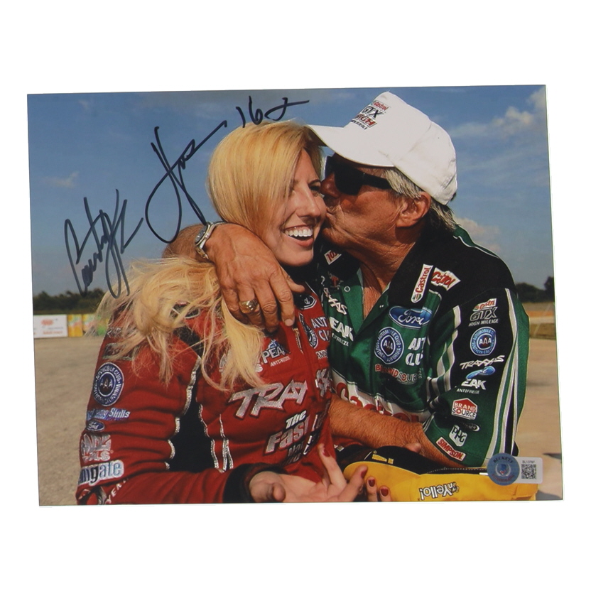 Courtney Force Signed NHRA 8x10 Photo (Beckett) at PristineAuction.com Courtney Force Signed NHRA 8x10 Photo (Beckett) at PristineAuction.com