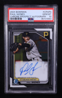 Paul Skenes 2024 Bowman Chrome Prospect Autographs #CPAPS RC (PSA 10) at PristineAuction.com