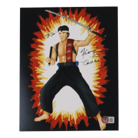 Francois Chau Signed "G.I. Joe" 8x10 Photo Inscribed "Quick Kick" & "Yo Joe!" (Beckett) at PristineAuction.com