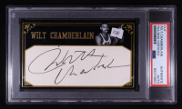 Wilt Chamberlain Signed Cut #1/1 (PSA) at PristineAuction.com