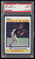Cal Ripken 1990 Fleer #624B / '83 COR (PSA 9) at PristineAuction.com