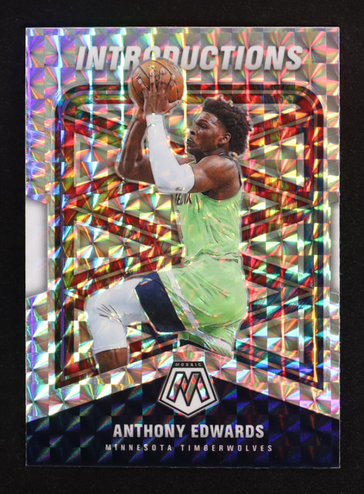 Anthony Edwards 2020-21 Panini Mosaic Introductions Mosaic #10 RC