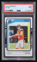 Bo Nix 2024 Donruss #369 RR RC (PSA 9) at PristineAuction.com
