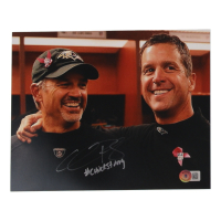 Chuck Pagano Signed Ravens 8x10 Photo Inscribed "#ChuckStrong" (Beckett) at PristineAuction.com