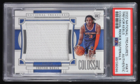 Trevor Keels 2022-23 Panini National Treasures Colossal Rookie Materials #8 RC #35/99 (PSA) at PristineAuction.com