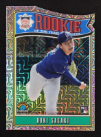 Roki Sasaki 2025 Bowman Chrome NL Rookie Of The Year Favorites #ROY-10 RC at PristineAuction.com