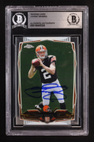 Johnny Manziel Signed 2014 Topps Chrome #169A RC (BGS | Autograph Graded Authentic) at PristineAuction.com