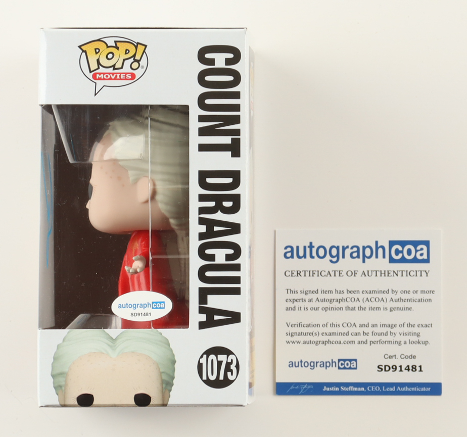 Gary Oldman Signed "Bram Stoker's Dracula" #1073 Count Dracula Funko Pop! Vinyl Figure (ACOA) at PristineAuction.com Gary Oldman Signed "Bram Stoker's Dracula" #1073 Count Dracula Funko Pop! Vinyl Figure (ACOA) at PristineAuction.com