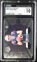Drake Maye 2024 Panini Mosaic #273 DEB RC (CGC 10) at PristineAuction.com