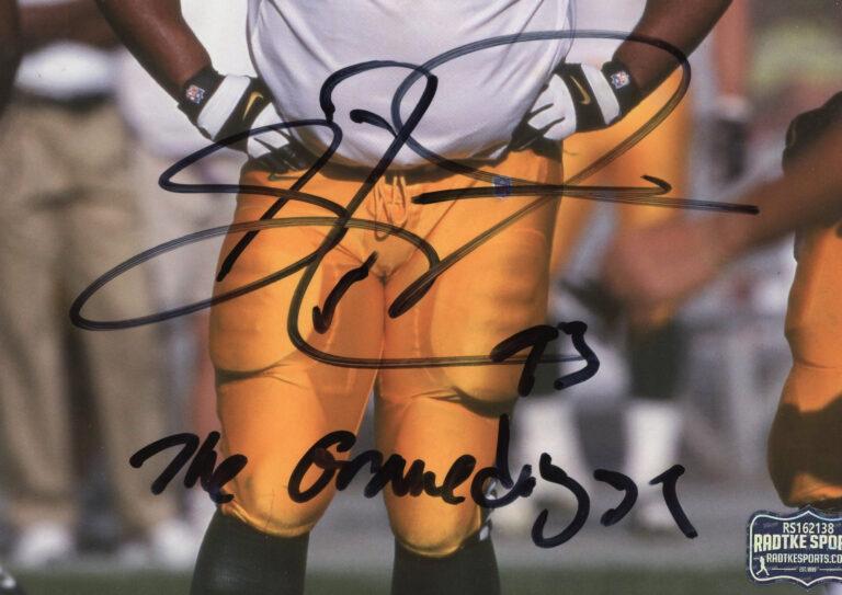 Gilbert Brown Signed Packers 8x10 Photo Inscribed "The Gravedigger" (Radtke) at PristineAuction.com Gilbert Brown Signed Packers 8x10 Photo Inscribed "The Gravedigger" (Radtke) at PristineAuction.com
