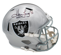 Howie Long Signed Raiders Full-Size Speed Helmet (Beckett) at PristineAuction.com