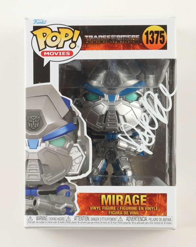 Pete Davidson Signed "Transformers: Rise of the Beasts" #1375 Mirage Funko Pop! Vinyl Figure (ACOA) at PristineAuction.com Pete Davidson Signed "Transformers: Rise of the Beasts" #1375 Mirage Funko Pop! Vinyl Figure (ACOA) at PristineAuction.com