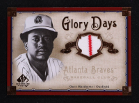 Gary Matthews 2005 SP Legendary Cuts Glory Days Material #GM Jersey at PristineAuction.com