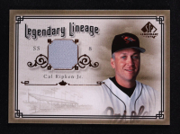 Cal Ripken Jr. 2005 SP Legendary Cuts Legendary Lineage Material #CR Jersey at PristineAuction.com