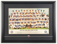 Nolan Ryan Signed Original 1968 Vintage Nolan Ryan Rookie Year Team Custom Framed Photo Display with Mets Pin (PSA) at PristineAuction.com