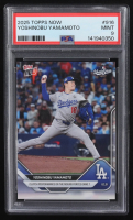 Yoshinobu Yamamoto 2025 Topps Now #916 (PSA 9) at PristineAuction.com