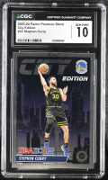Stephen Curry 2023-24 Hoops Premium Stock City Edition #30 (CGC 10) at PristineAuction.com