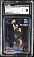 Stephen Curry 2023-24 Hoops Premium Stock City Edition #30 (CGC 10) at PristineAuction.com