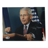 Anthony Fauci Signed 8x10 Photo (JSA) at PristineAuction.com