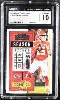 Patrick Mahomes II 2020 Panini Contenders #2 (CGC 10) at PristineAuction.com